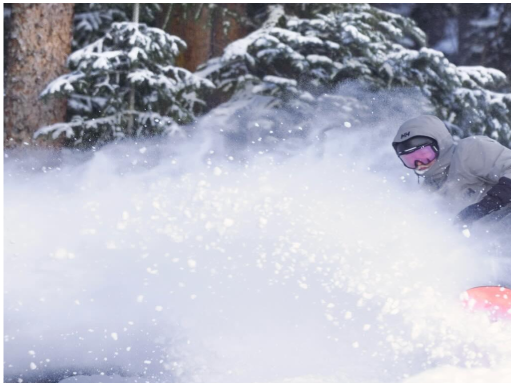 Can you snowboard at ski resorts