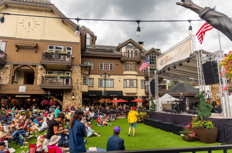 downtown shopping plaza in Beaver Creek